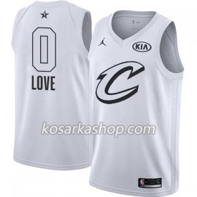Dres Cleveland Cavaliers Kevin Love 0 2018 All Star Jordan Brand Bijela Swingman